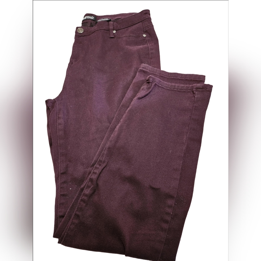 Buffalo David Bitton Woman's Burgundy Denims